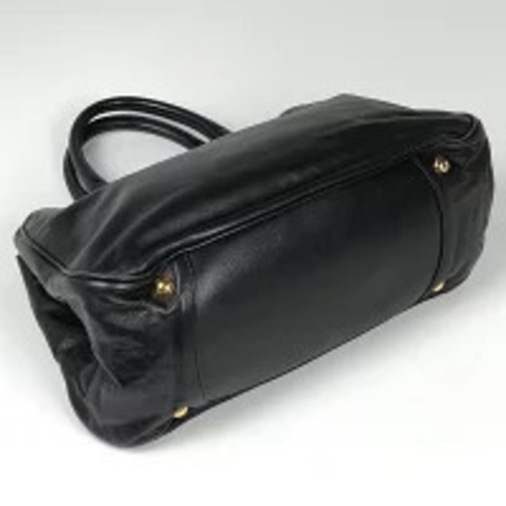 Prada Black Rion Leather Bag 2way Nero Shoulder